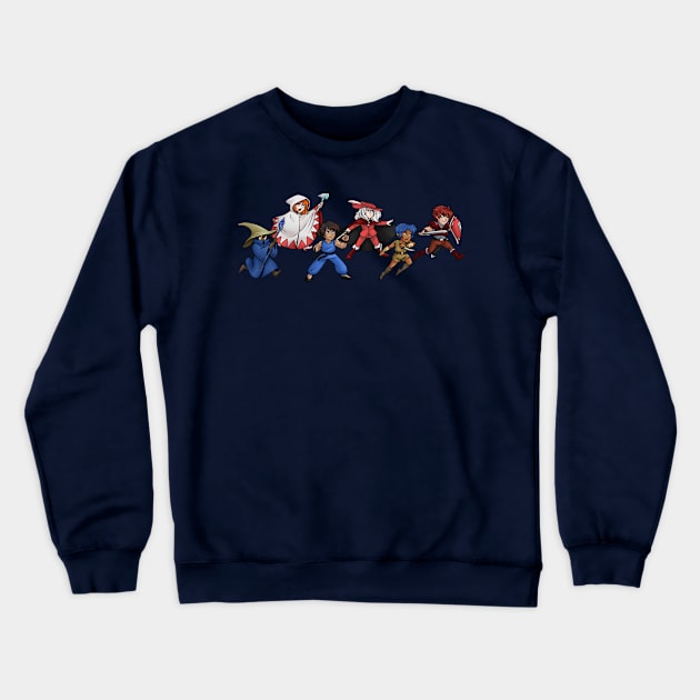 Warriors of Light Crewneck Sweatshirt by Kytri